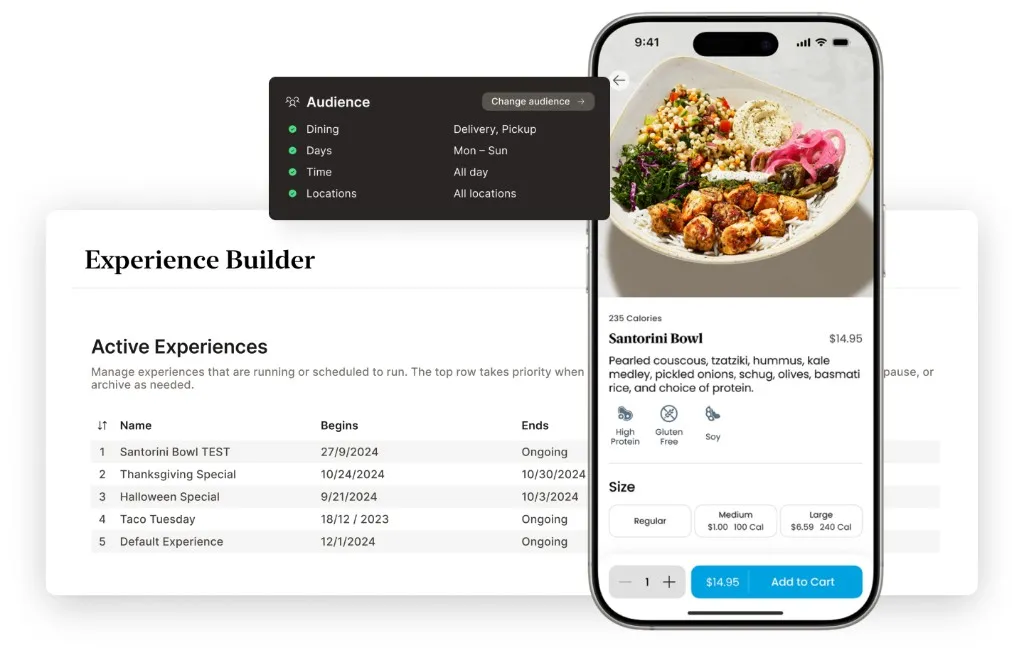 Digital Experience Builder Interface